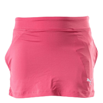 Girls Solid Knit Skirt Pink