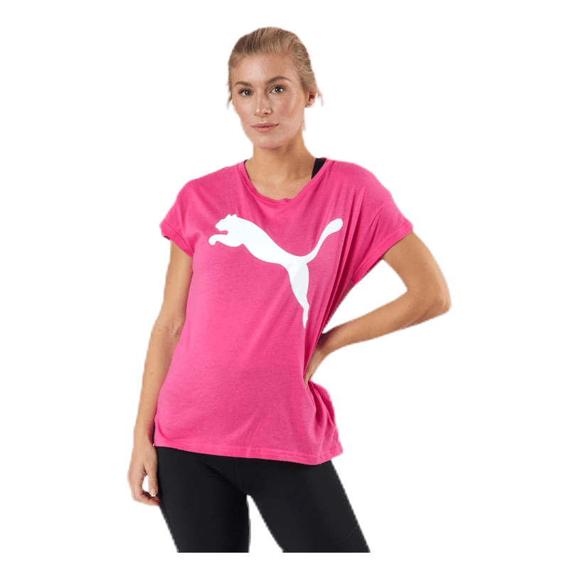 Active Logo Tee Pink