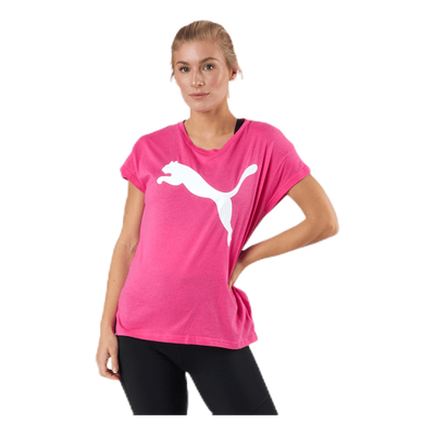 Active Logo Tee Pink