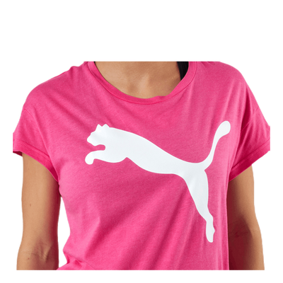Active Logo Tee Pink