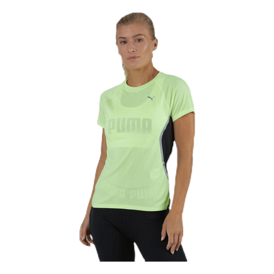 Run Lite Laser Cat SS Tee Yellow