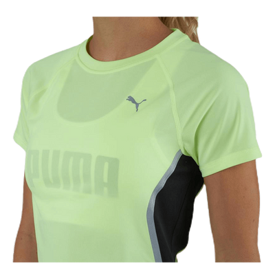 Run Lite Laser Cat SS Tee Yellow