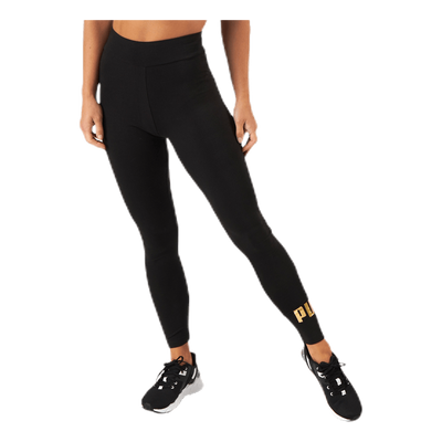ESS Logo Leggings Black/Gold