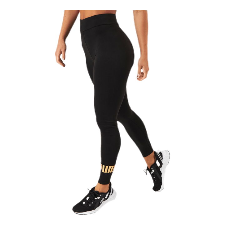 ESS Logo Leggings Black/Gold