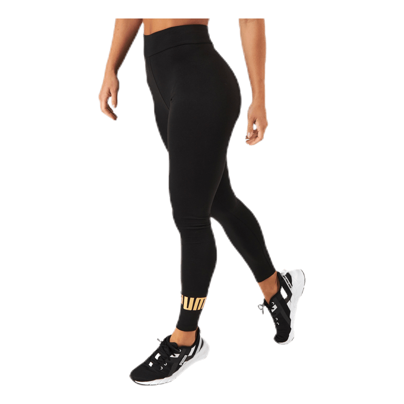 ESS Logo Leggings Black/Gold