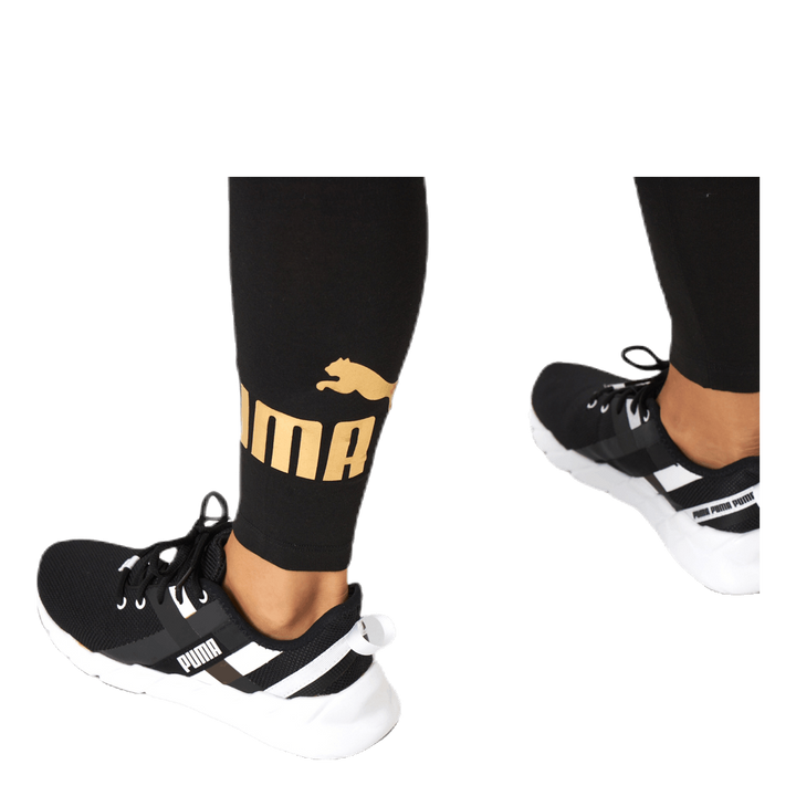 ESS Logo Leggings Black/Gold