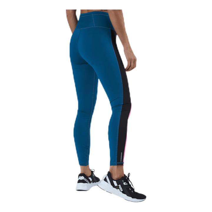 Train Shine High Rise 7/8 Tight Blue