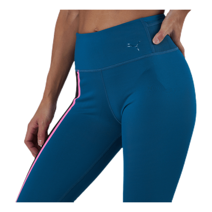 Train Shine High Rise 7/8 Tight Blue
