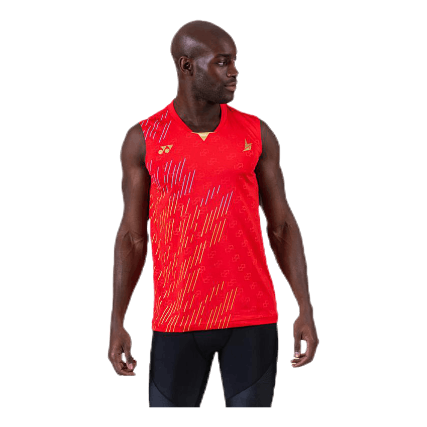 Lin Dan Match Shirt Red