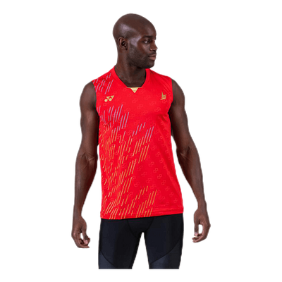 Lin Dan Match Shirt Red