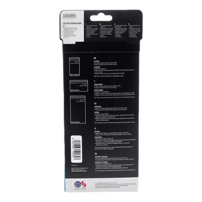 DriStore LocTop Bags - For Valuables White/Black