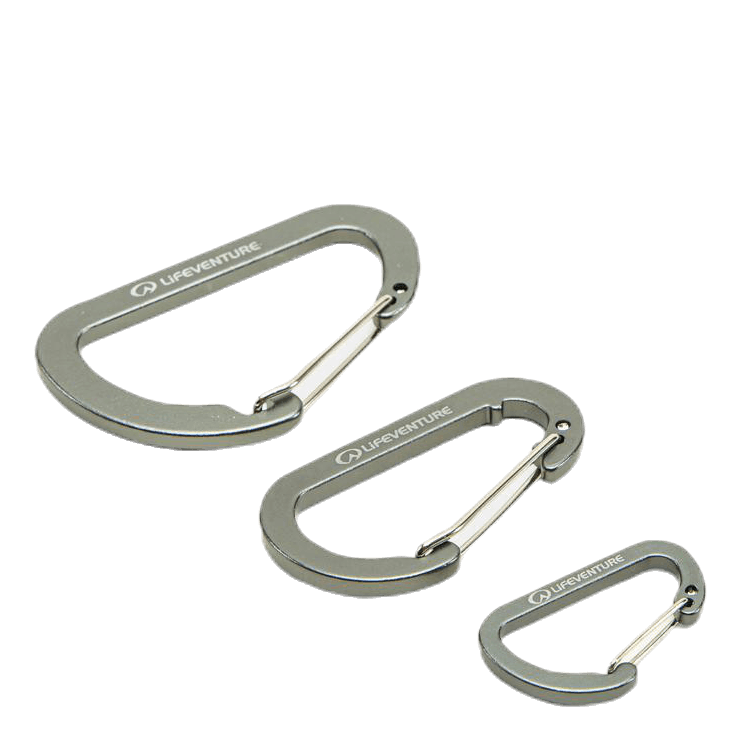 Karabiners (3 Pack) Black