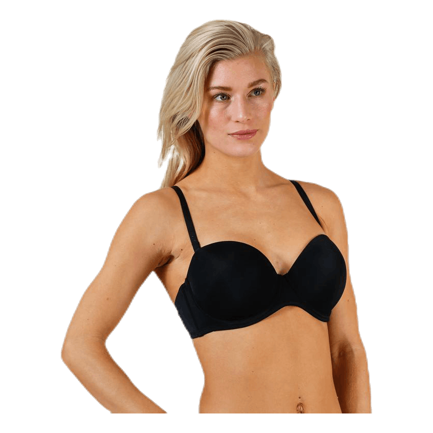 Strapless Push Up Black