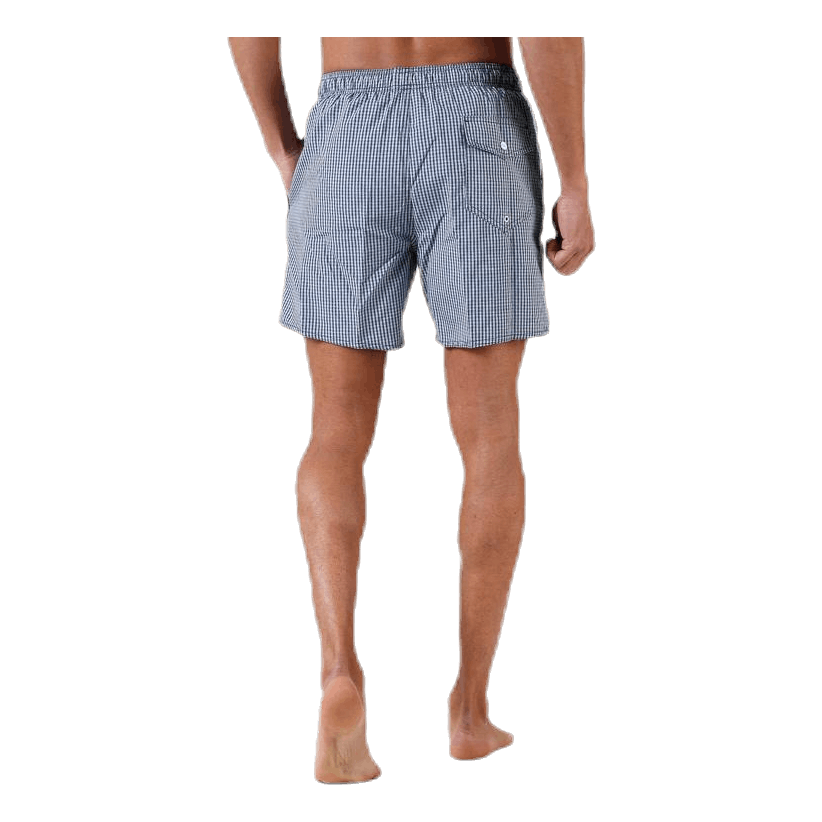 Stripe Leisure 16" Watershort Blue/White