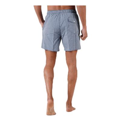 Stripe Leisure 16" Watershort Blue/White