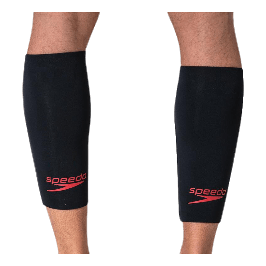Fastskin Swimrun Calf Guards Black/Red