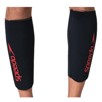 Fastskin Swimrun Calf Guards Black/Red