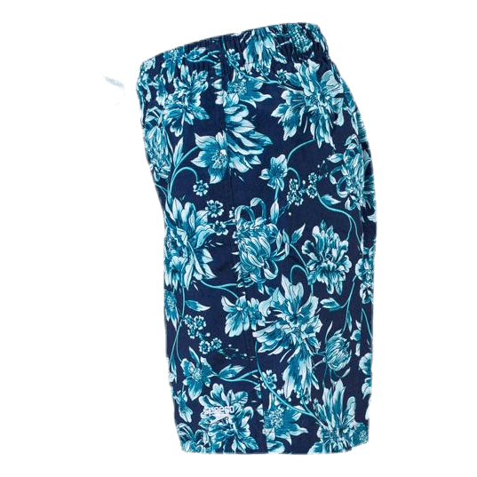 Forestfield Printed Leisure 17" Watershort Blue