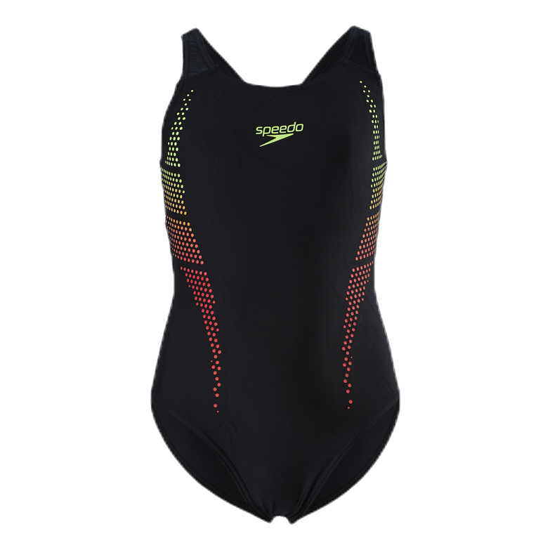 Plastisol Placement Muscleback Black/Yellow