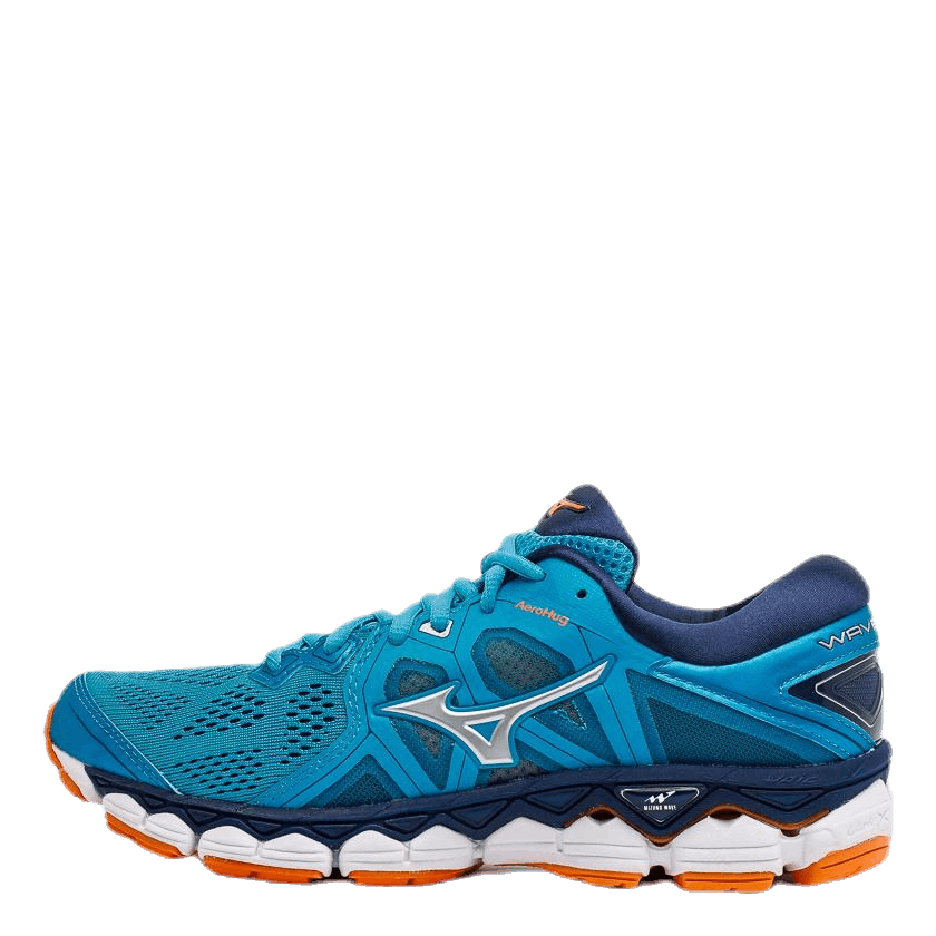 Wave Sky 2 Blue Silver Mizuno Runforest