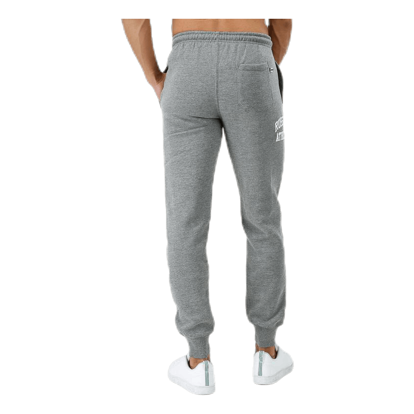 Seamless Flock Printed Cuffed Pant Grey