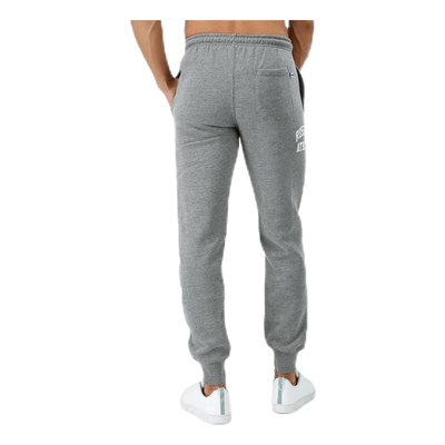 Seamless Flock Printed Cuffed Pant Grey