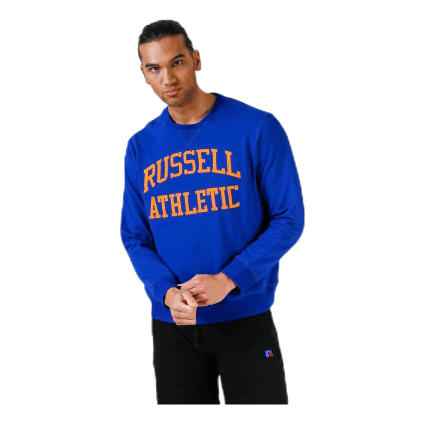 Iconic Twill Sweatshirt Blue Russell Athletic Runforest