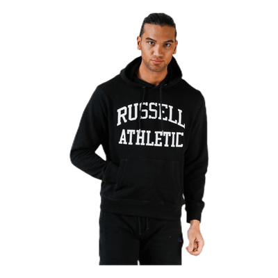 Iconic Twill Hoodie Black