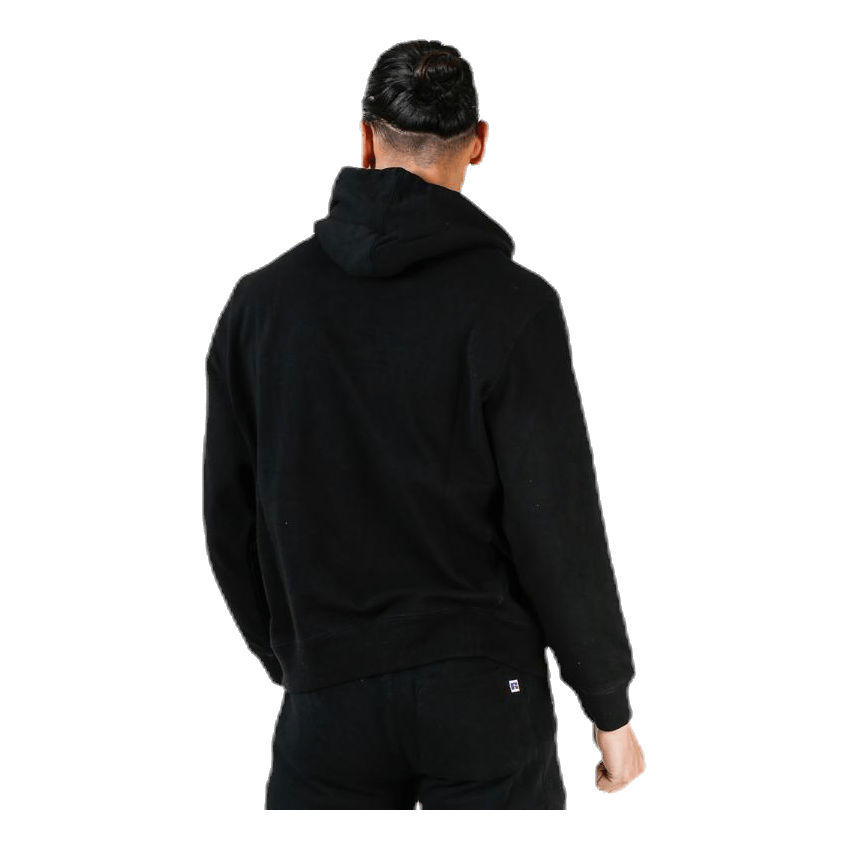Iconic Twill Hoodie Black