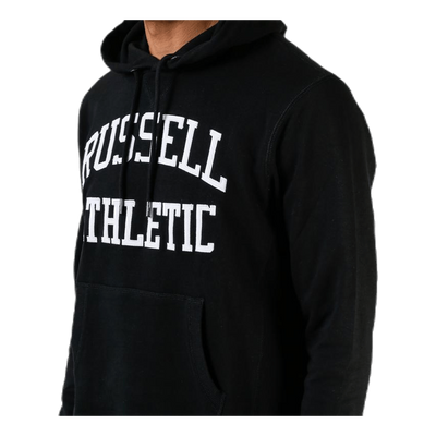 Iconic Twill Hoodie Black