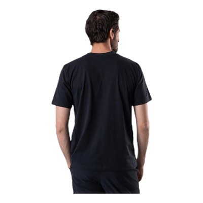 Diamond Cut Pocket Tee Black