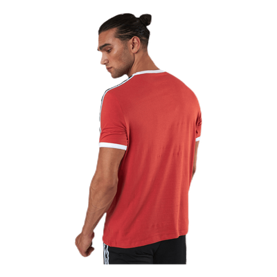 Ringer Tee Red