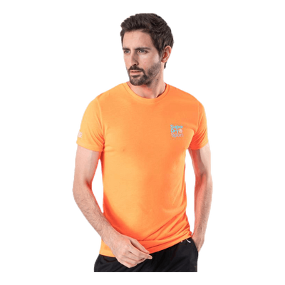 Core Sport Small Logo Tee Orange