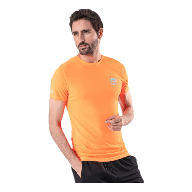 Core Sport Small Logo Tee Orange