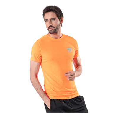 Core Sport Small Logo Tee Orange