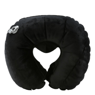 Easy Inflatable Pillow Black