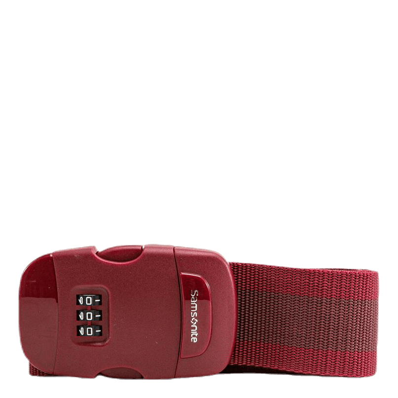 Luggage Strap Lock Red