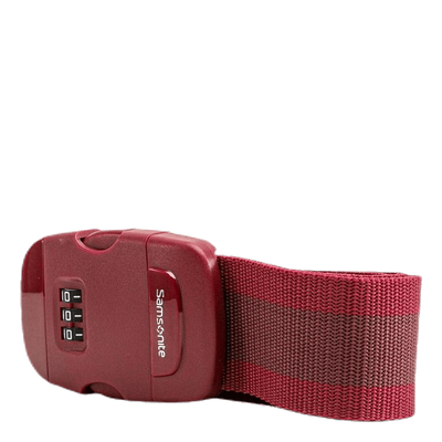 Luggage Strap Lock Red