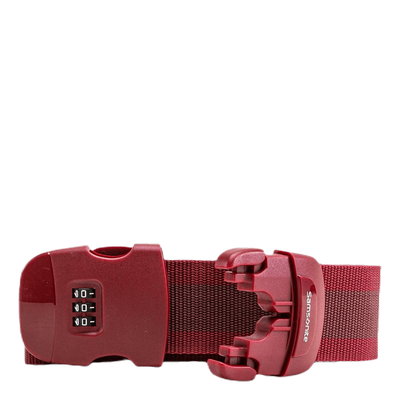 Luggage Strap Lock Red