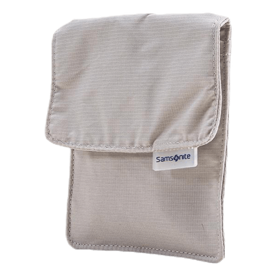 RFID Neck Pouch Grey