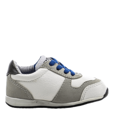 Baby Low Sneakers White/Grey