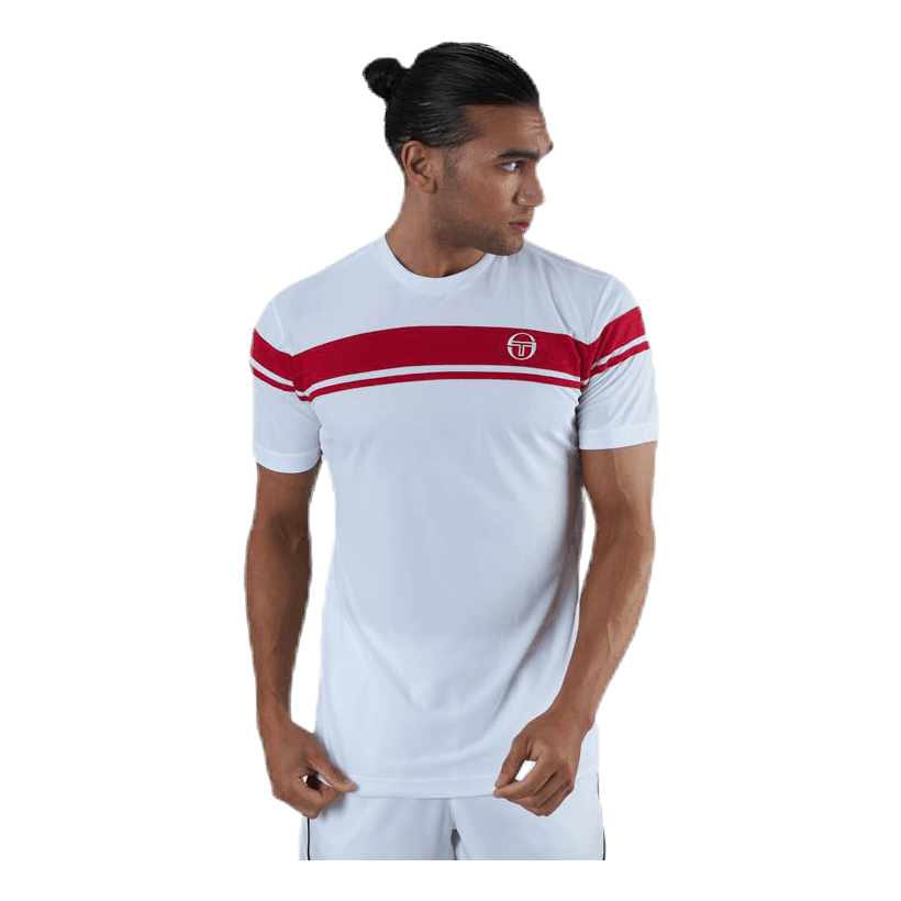 Young Line Pro T-shirt White/Red