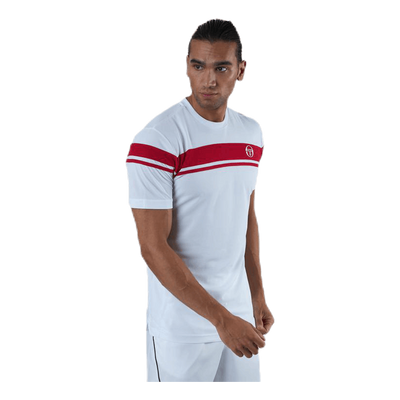 Young Line Pro T-shirt White/Red