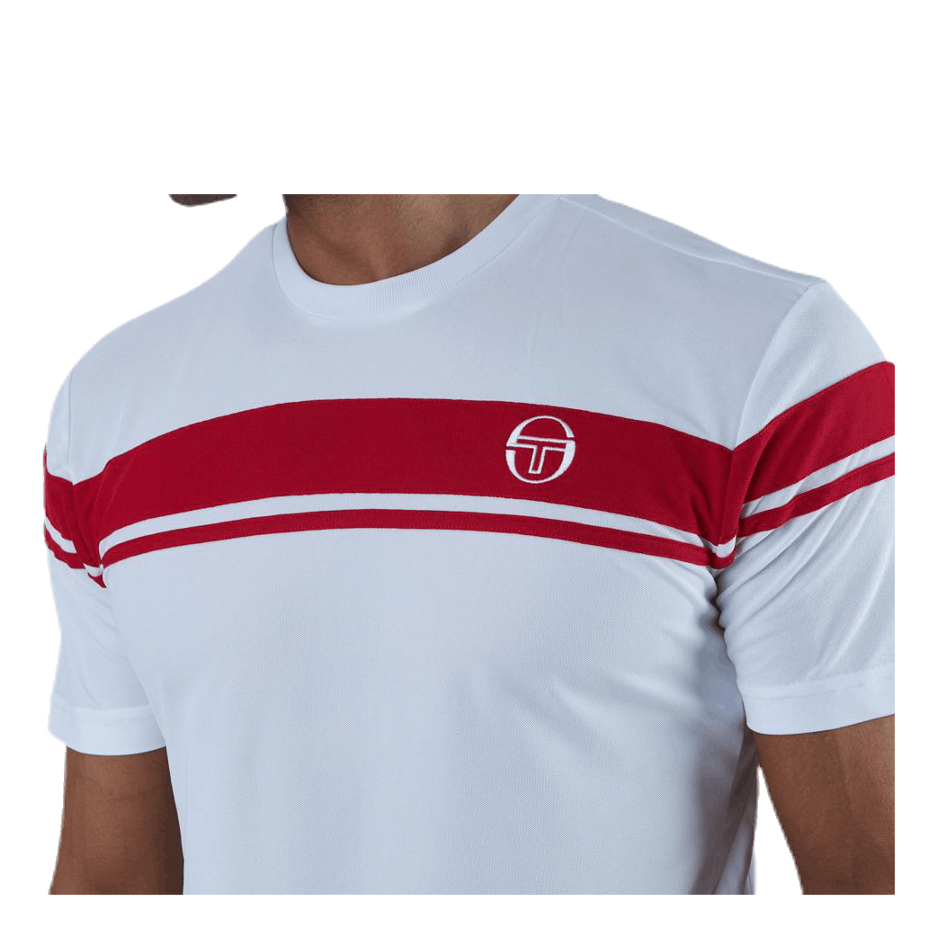 Young Line Pro T-shirt White/Red