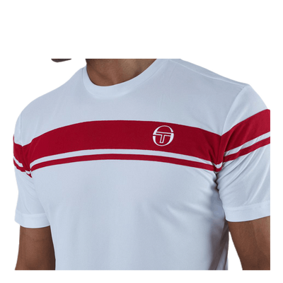 Young Line Pro T-shirt White/Red
