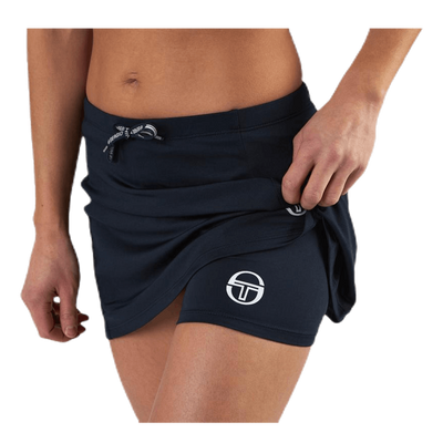 Eva Skort Blue/White