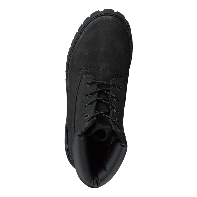 6 Inch Premium Waterproof Black Nubuck Mono