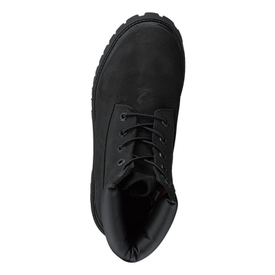 6 Inch Premium Waterproof Black Nubuck Mono