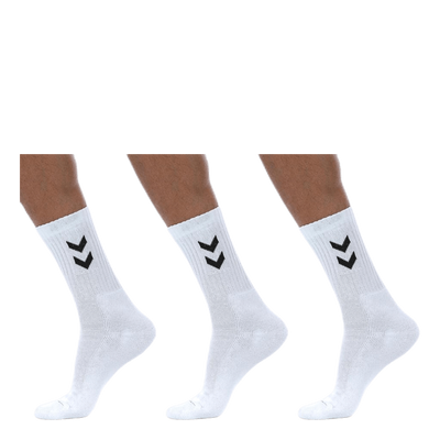 3-Pack Basic Sock White