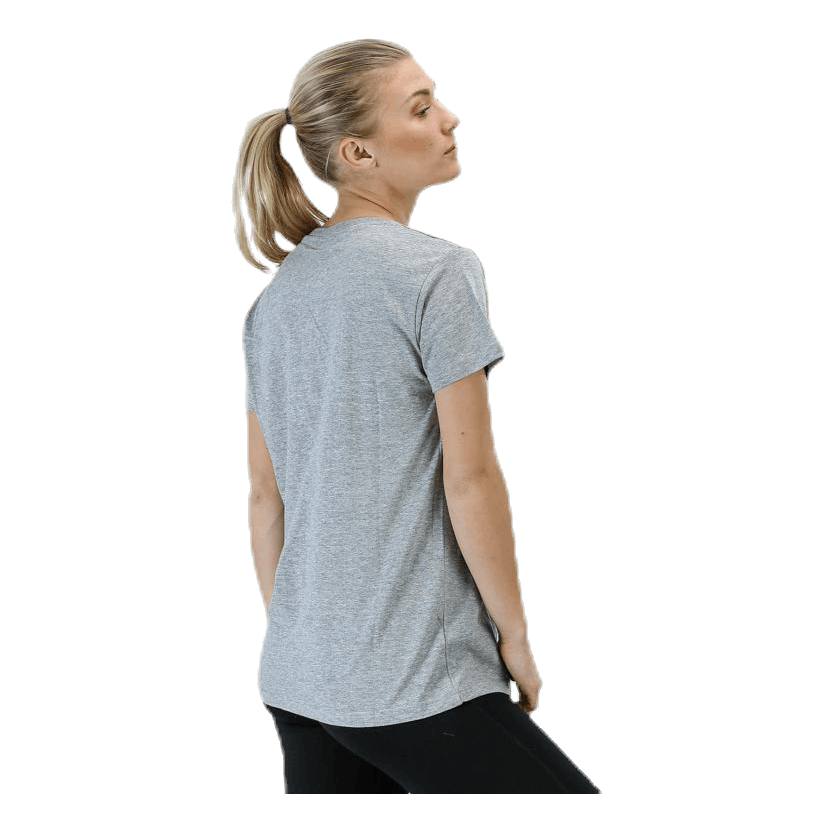Cotton Logo Tee W s/s Grey
